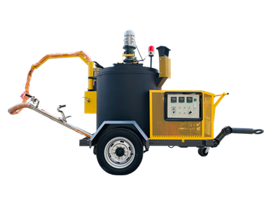 Asphalt -Rissdichtungsmaschine